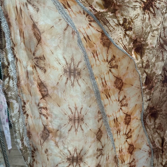 Kaftan - One Size- Side Open- Double Layers-Embroidery - Picture 10 of 10